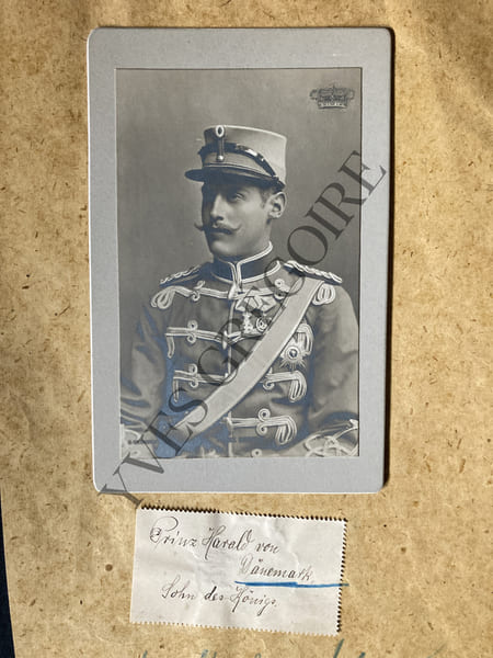 PRINCE HARALD DU DANEMARK-PHOTOGRAPHIE. 