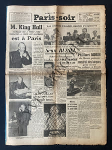 PARIS-SOIR-N°5804-MARDI 1 AOUT 1939