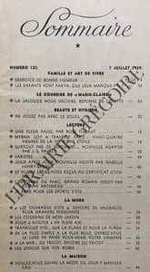MARIE-CLAIRE-N°123-7 JUILLET 1939