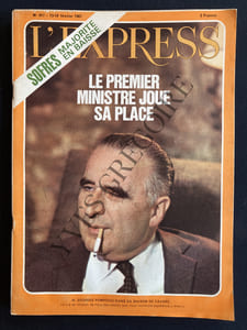 L'EXPRESS-N°817-13-19 FEVRIER 1967-GEORGES POMPIDOU