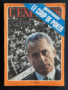 L'EXPRESS-N°959-DU 24 AU 30 NOVEMBRE 1969-JACQUES CHABAN DELMAS