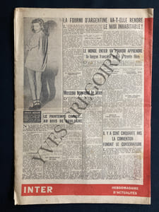 INTER-N°28-27 MARS 1946-ELLEN BERNSEN-PROCES PETIOT