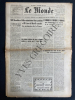 LE MONDE-N°4203-MARDI 29 JUILLET 1958. 