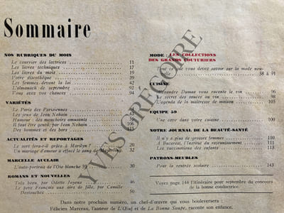 MARIE-CLAIRE-N°59-SEPTEMBRE 1959
