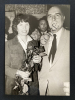 PHOTOGRAPHIE-ELECTION DE M MITTERRAND A LA PRESIDENCE DE LA REPUBLIQUE-CHATEAU CHINON-11 MAI 1981. 
