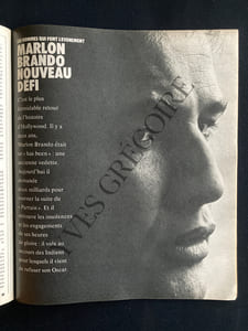 PARIS MATCH-N°1248-7 AVRIL 1973-MARLON BRANDO