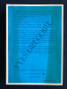 KARL BARTH Genèse et Réception de sa Théologie. R BULTMANN-P CORSAT-P GISEL-A V HARNACK-E JUNGEL-T RENDTORFF-E THURNEYSEN