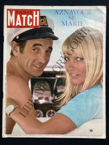 PARIS MATCH-N°926-7 JANVIER 1967-CHARLES AZNAVOUR