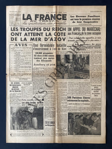 LA FRANCE AU TRAVAIL-N°242-LUNDI 22 SEPTEMBRE 1941