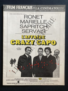 LE FILM FRANCAIS-LA CINEMATOGRAPHIE FRANCAISE-N°1496-2514-VENDREDI 31 AOUT 1973
