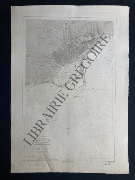CARTE-PORT D'ALICANTE-1910-N&deg;4054. A GERIN (GRAVE PAR)