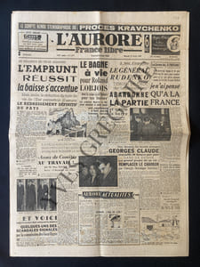 L'AURORE-N°1377-MERCREDI 16 FEVRIER 1949