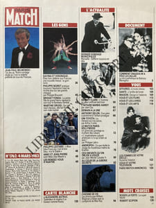 PARIS MATCH-N°1762-4 MARS 1983-JEAN-PAUL BELMONDO