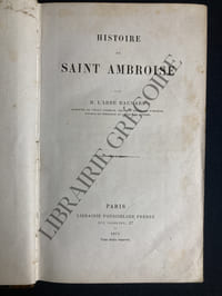 HISTOIRE DE SAINT AMBROISE