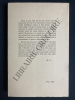 LETTRES A MICHEL BUTOR (1956-1967)-TOME 1. GEORGES PERROS