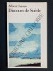 DISCOURS DE SUEDE. ALBERT CAMUS