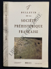 BULLETIN DE LA SOCIETE PREHISTORIQUE FRANCAISE-2013-TOME 110-JANVIER-MARS-N°1. COLLECTIF
