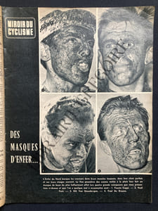 MIROIR DU CYCLISME-N°2-MARS 1960-LA MERVEILLEUSE HISTOIRE DE PARIS ROUBAIX