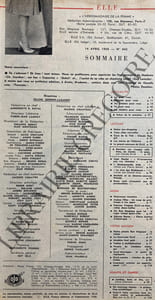 ELLE-N°642-14 AVRIL 1958