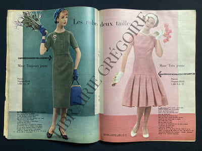 ELLE-N°642-14 AVRIL 1958