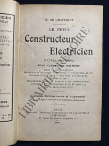 LE PETIT CONSTRUCTEUR ELECTRICIEN