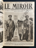 LE MIROIR-RELIURE-DU N°132 DU 4 JUIN 1916 AU N°178 DU 22 AVRIL 1917-47 NUMEROS. 