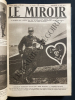 LE MIROIR-RELIURE-DU N°132 DU 4 JUIN 1916 AU N°178 DU 22 AVRIL 1917-47 NUMEROS. 