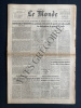 LE MONDE-N°7267-DIMANCHE 26 ET LUNDI 27 MAI 1968. 