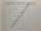 CAMILLE CLAUDEL & RODIN TIME WILL HEAL EVERYTHING. ANTOINETTE LE NORMAND-ROMAIN