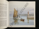 GROIX EN FLANANT.. JEAN-PIERRE FOUCHE (TEXTES DE)-DANIEL PETRO (AQUARELLES DE)