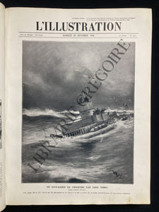 L'ILLUSTRATION-DU 1 JUILLET 1916 AU 27 JANVIER 1917 -TABLEAU D'HONNEUR PLANCHES 253 A 334-RELIURE