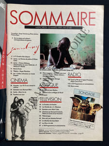 TELERAMA-N°2148-SEMAINE DU 16 AU 22 MARS 1991-SERGE GAINSBOURG