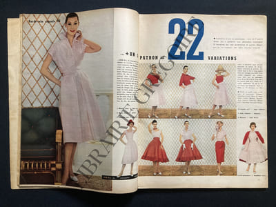 ELLE-N°536-2 AVRIL 1956-GRACE KELLY