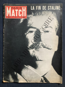 PARIS MATCH-N°208-DU 7 AU 14 MARS 1953-JOSEPH STALINE