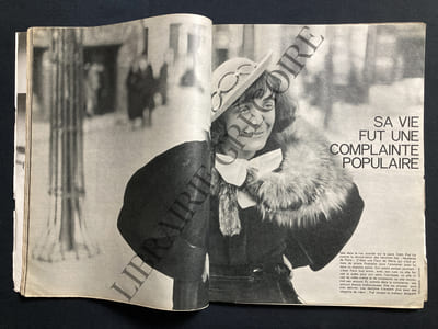 PARIS MATCH-N°758-19 OCTOBRE 1963-EDITH PIAF