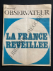 LE NOUVEL OBSERVATEUR-N°233-DU 29 AVRIL AU 4 MAI 1969-LA FRANCE REVEILLEE. 