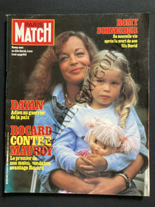 PARIS MATCH-N°1692-30 OCTOBRE 1981-ROMY SCHNEIDER