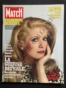 PARIS MATCH-N°1611-11 AVRIL 1980-CATHERINE DENEUVE