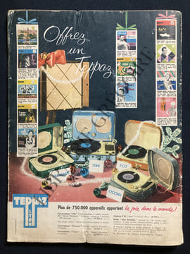 PARIS MATCH-N°507-27 DECEMBRE 1958-SOPHIA LOREN. undefined