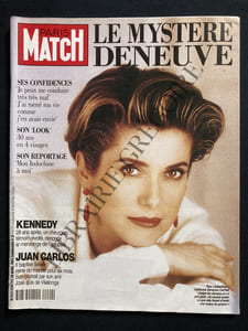 PARIS MATCH-N°2240-30 AVRIL 1992-CATHERINE DENEUVE