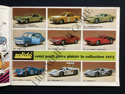 CATALOGUE SOLIDO-1973