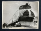 "SAUCISSE" SUR RAILS-ETATS-UNIS-1934-PHOTOGRAPHIE.