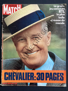 PARIS MATCH-N°1184-15 JANVIER 1972-MAURICE CHEVALIER