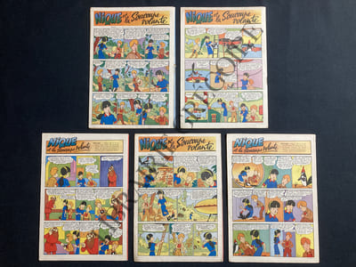 LISETTE-ZETTE REPORTER ENQUETE AU CIRQUE-9 NUMEROS-1955