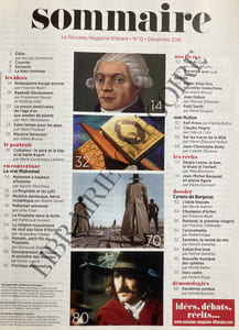 LE NOUVEAU MAGAZINE LITTERAIRE-DECEMBRE 2018