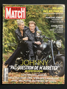PARIS MATCH-N°3416-DU 6 AU 12 NOVEMBRE 2014-JOHNNY ET LAETITIA HALLYDAY
