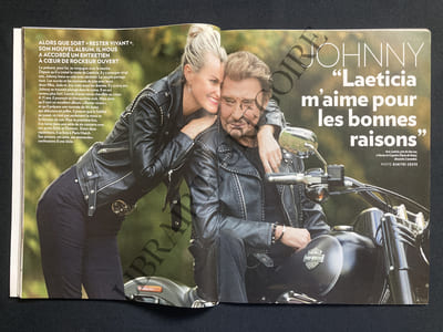 PARIS MATCH-N°3416-DU 6 AU 12 NOVEMBRE 2014-JOHNNY ET LAETITIA HALLYDAY