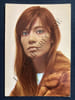 CARTE POSTALE FRANCOISE HARDY. 