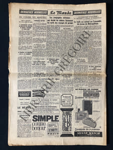 LE MONDE-N°5533-JEUDI 1 NOVEMBRE 1962