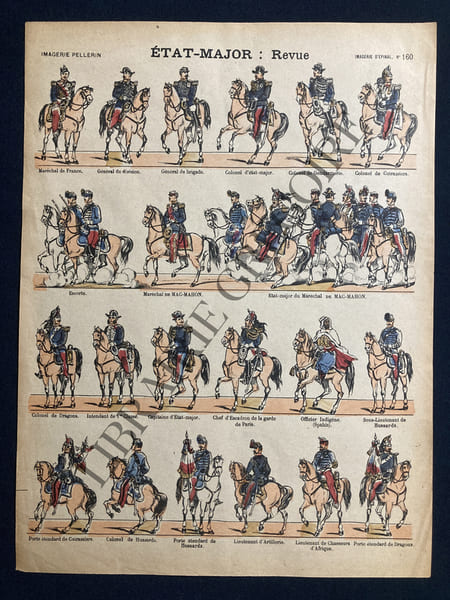 ETAT-MAJOR: REVUE-IMAGERIE D'EPINAL-N&deg;160-MAC MAHON. 